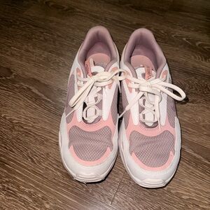 Nike Air Max - Pink and White Women's Sneakers - 6Y